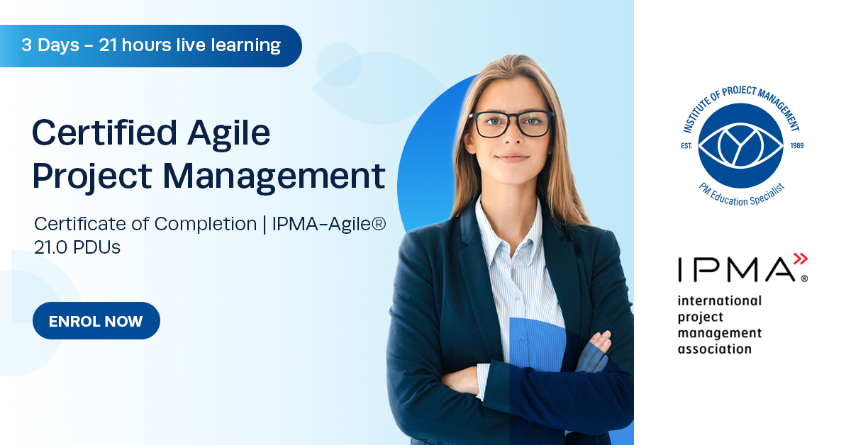 Certified Agile Project management diploma